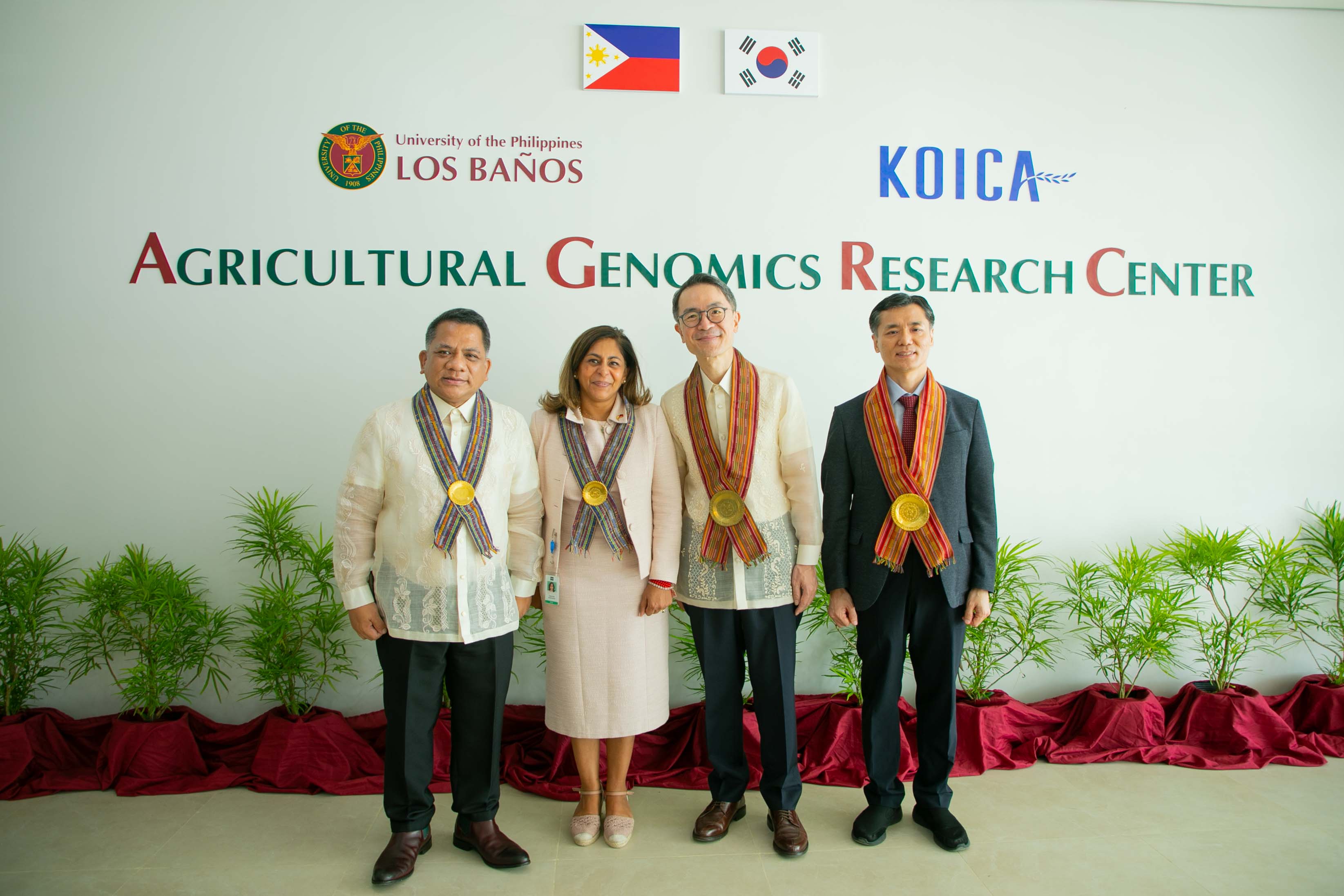 Agricultural Genomics Research Centre opening