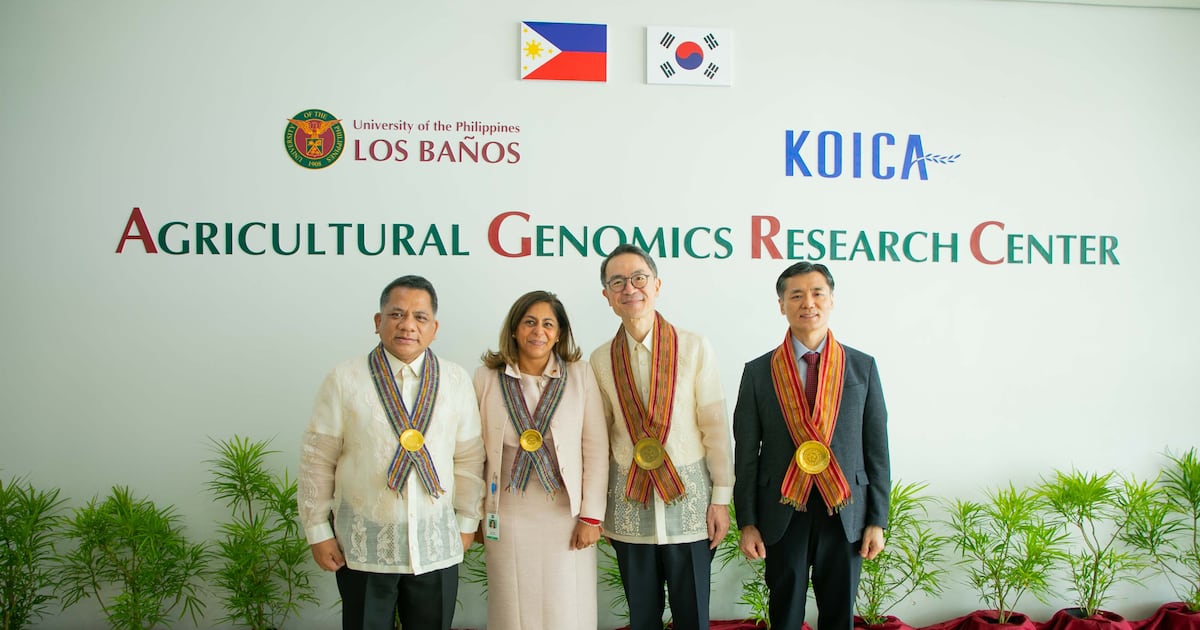 A bold new era: AI transforms crop breeding as first genomics centre opens in the Philippines