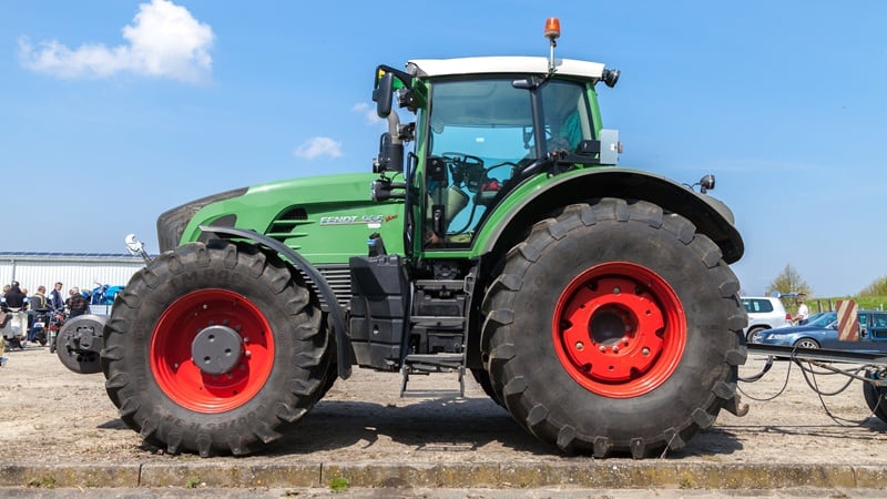 A Fendt tractor in Germany