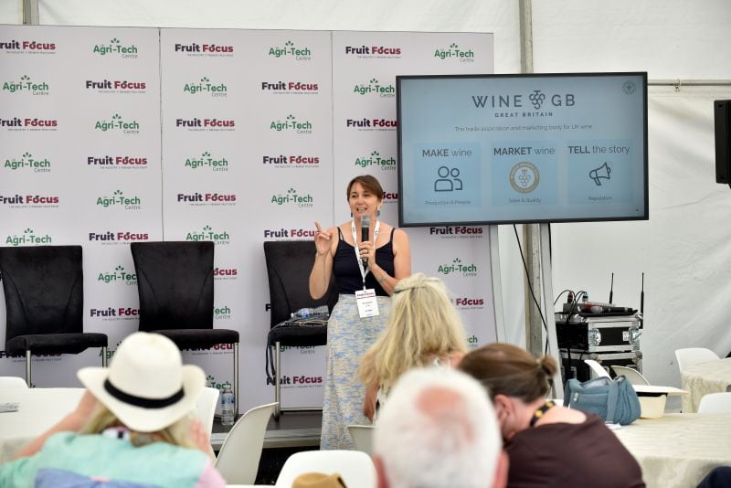 Nicola Bates: “We want to protect our grapes, so only British grapes can be called British wine.”