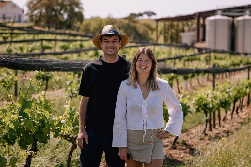 Tellia founders Vincent Trastour, CTO, and Coline Labadie De Faÿ, CEO.
