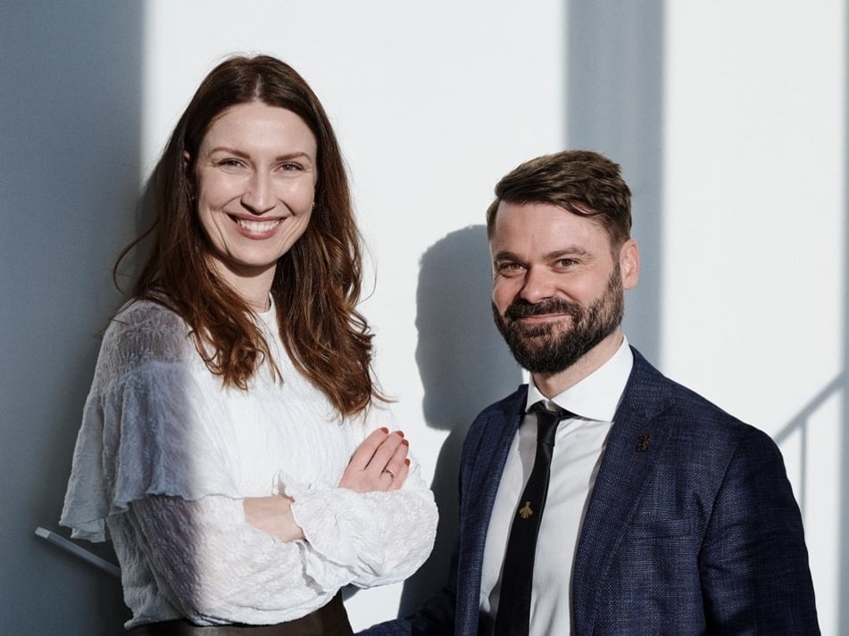 Eva Maria Rebrova and Kenneth Veland Halberg, Co-CEO's of Yngvi.bio