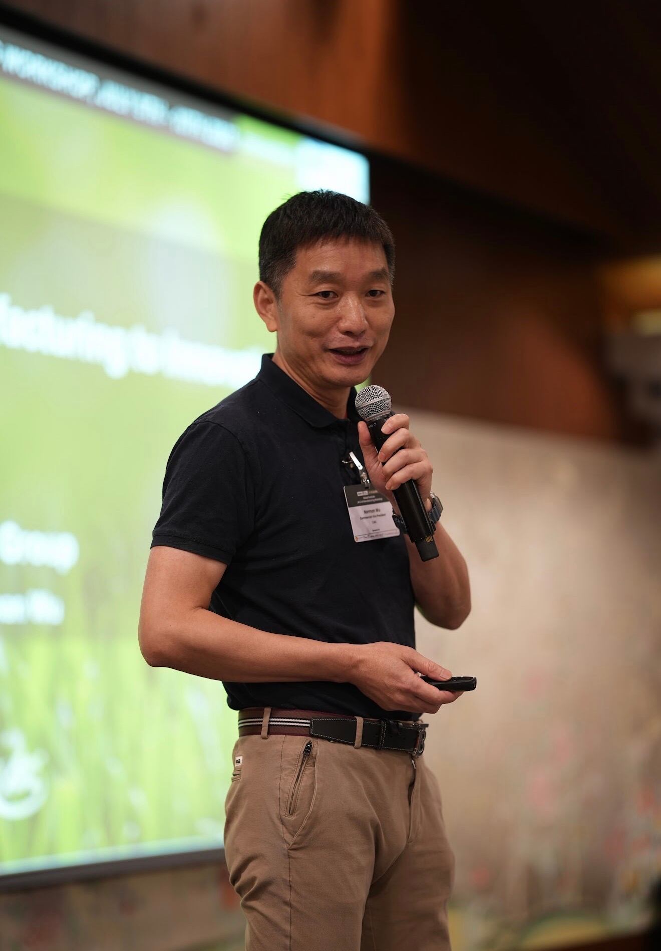 Norman Wu, commercial vice president at CAC Nantong Chemical,