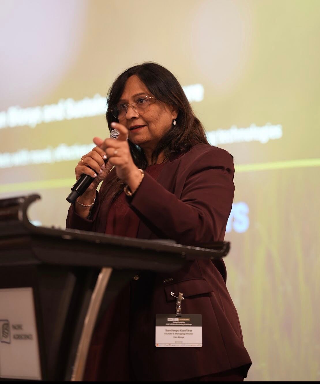 Sandeepa Kanitkar, founder and managing director of India-based Kan Biosys and president of the Biological Agri Solutions Association of India (BASAI).