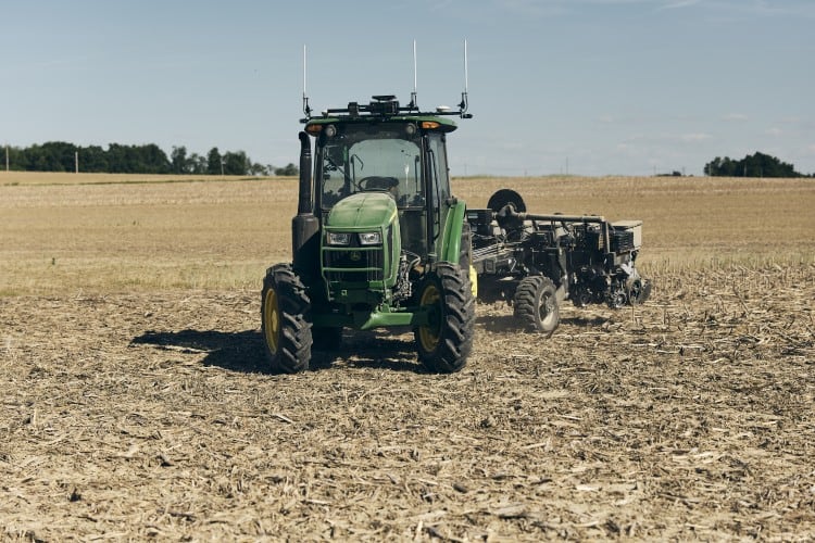 Sabanto converts existing tractors into autonomous machines, allowing growers to extend operating hours without making major capital investments.
