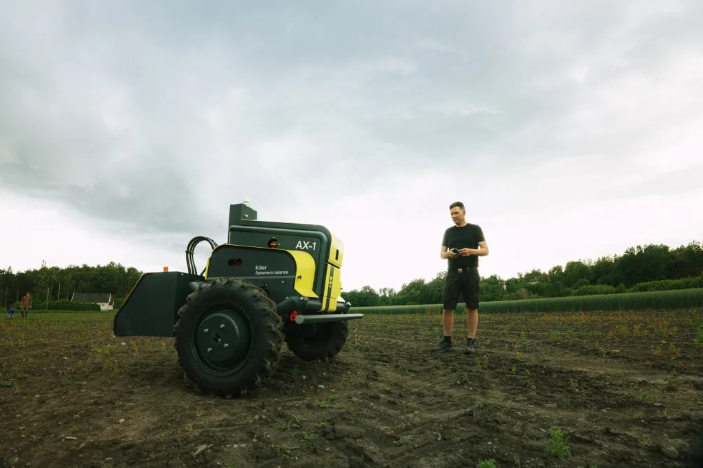 Kubota partners with Kilter to pilot ultra-precise weeding robot AX-1