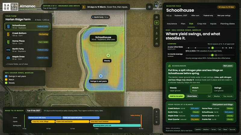 How Silicon Valley vet Bill Veghte’s start-up SAGE is powering ‘precision crop insurance’