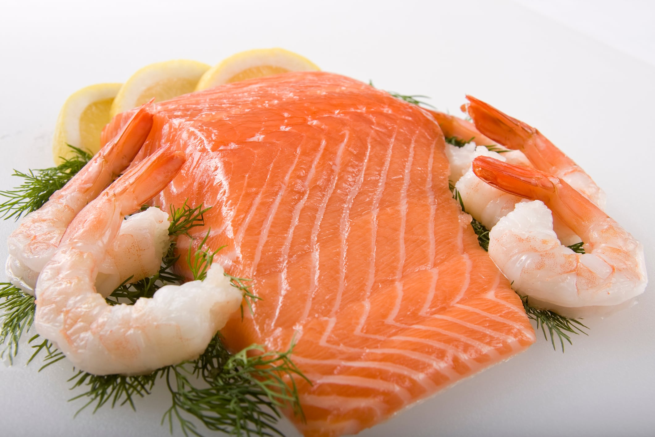 Modest growth forecast for shrimp and salmon markets